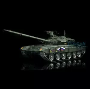 1/16 7.0 2.4G Henglong T90 RC BB IR RTR Tank 3938 360° Rotate Metal Road Wheels - Picture 1 of 6