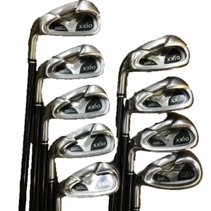 DUNLOP XXIO MP500 Left-handed 9PC R-FLEX IRONS SET GOLF CLUBS JAPAN MODEL - Picture 1 of 4