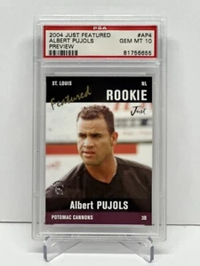 Albert Pujols - 2004 Just Featured - #AP4-PSA 10 - Minor League - Picture 1 of 2