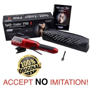 NEW   Split Ender PRO2 Hair Trimmer For Dry and Brittle Split Ends  (RED) - Picture 1 of 18