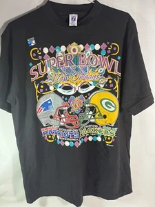 Super Bowl XXXXI Packers v. N.E. Patriots short-sleeved light sweat XL Adult - Picture 1 of 18