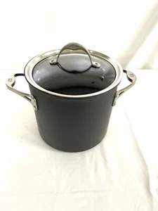 Calphalon Unison Sear Cookware 8-Quart Stock Pot With Lid Showroom Display - Picture 1 of 5