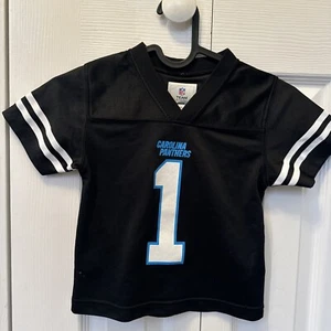 Carolina Panthers 1 Cam Newton Jersey 3T Toddler NFL Football - Picture 1 of 2