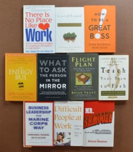 Lot of 10 Leadership, Business, and Self-Help Books EQ, Ken Blanchard, Sinak L3 - Picture 1 of 1