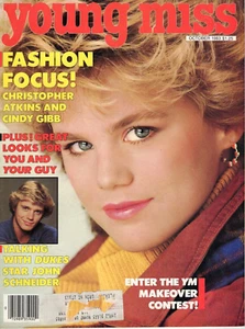 Vintage Teen Young Miss Magazine October 1983 JOHN SCHNEIDER - Picture 1 of 1