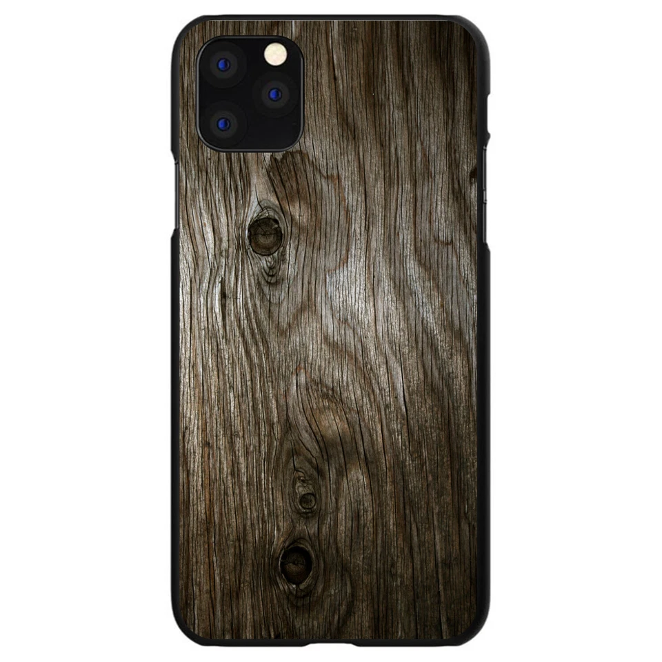 Hard Case Cover for iPhone / Samsung Galaxy Brown Weathered Wood Grain - Image 1 of 1