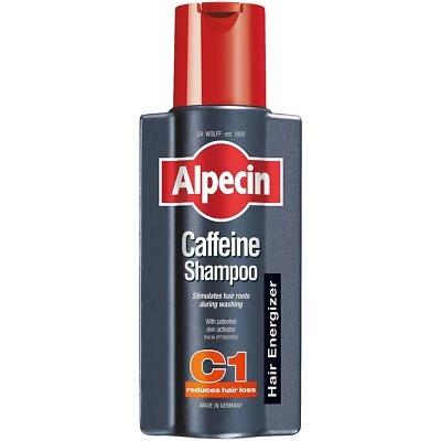Alpecin C1 Caféine Anti Chute de Cheveux Shampooing pour Tout Types 250ml - Photo 1/4
