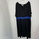 Ulla Popken Round Neck Empire Rayon Spandex Knit Dress Plus Size 28/30- NWOT