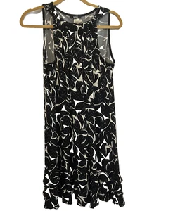#8147 MSK ABITO DONNA NERO CLASSICO FEMMINILE MOB MOGLIE MONOCROMATICO TAGLIA 16 - Foto 1 di 7