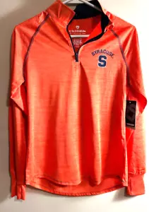 Syracuse Colosseum Junior Sport Shirt Front Viertel Reißverschluss Neu mit Etikett lange Ärmel Medium - Bild 1 von 5