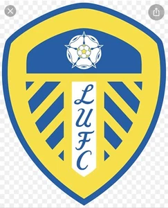 Set 5 toppe in silicone per tessuti Leeds United Football Club - Foto 1 di 1