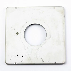 Graflex Speed Graphic/Crown Graphic Lens Board 92 x 93mm + Holes for Solenoid - Picture 1 of 3