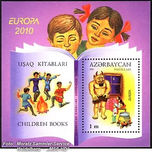 Aserbaidschan Azerbaijan Europa CEPT 2010, Kinderbücher, Block ** - Bild 1 von 1