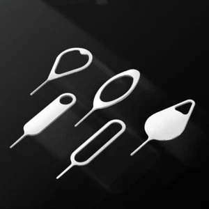 5 szt. Telefon komórkowy Usuwanie kart SIM Smart Phone Taca Pin Igła Zestaw narzędzi Ejektor - Zdjęcie 1 z 14