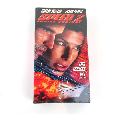 Speed 2 Cruise Control VHS Tape Sandra Bullock New And Sealed VCR  - Image 1 of 4