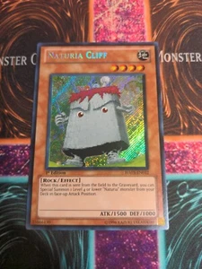 Yu-Gi-Oh! Naturia Cliff HA03-EN012 1st Edition Secret Rare NM  - Picture 1 of 4
