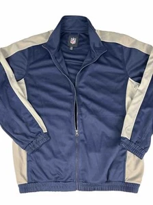 Dallas Cowboys G-III Apparel Group Mens NFL Full Zip Navy Jacket Medium 100%Poly - Picture 1 of 14