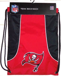 Tampa Bay Buccaneers Mochila NFL Fútbol Libro Escuela Resistente al Agua Nuevo - Imagen 1 de 2