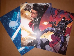 G.I. JOE: A REAL AMERICAN HERO set litografia completo Hasbro Kickstarter ARAH - Foto 1 di 4