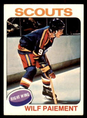 1975 Topps Wilf Paiement # 195 Kansas City Scouts - Image 1 of 2