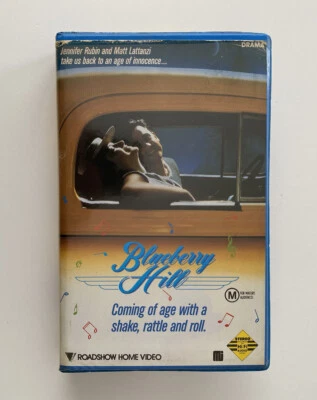 Blueberry Hill [VHS] Roadshow Video ExRental Tape Clamshell 1988 Rueben Lattanzi - Image 1 of 4