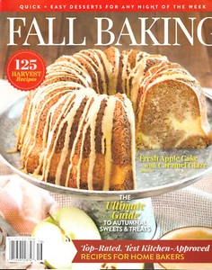 Fall Baking Magazine, 125 Harvest Recipes * Issue, 2021 Display Nov, 29 2021 - Picture 1 of 1