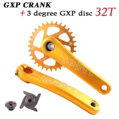 3 platos de montaje directo desplazados 32T 34T 36T 38T MTB bielas brazo de manivela 170 mm Foto 1 de 4