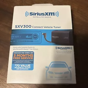 New SiriusXM In-Dash Connect Vehicle Tuner SXV300V1 - Integrate Satellite Radio - Picture 1 of 3