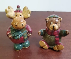 Heartland St. Nicholas Square Alce Bear Sale Pepe Shaker Natale Vacanze - Foto 1 di 10