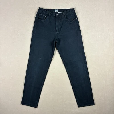 Vintage Calvin Klein Men’s Easy Fit Jeans 34x34 Washed Black Vintage 90s Y2K - Image 1 of 4