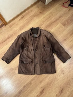 Ruffo Leather Jacket Made in Italy Enrico Brown Sz XL - Image 1 of 4