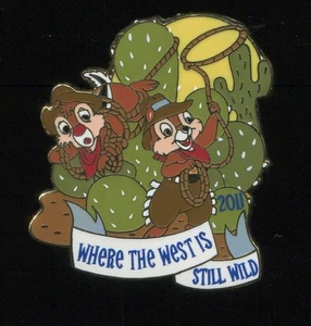 DLR Annual Passholder Where The West Is Still Wild Chip Dale Disney Pin 81922 - Picture 1 of 1