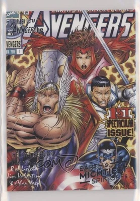 Juego de 4 Fleer Ultra Avengers 2022 lámina verde Capitán América Thor Bruja Escarlata Foto 1 de 3