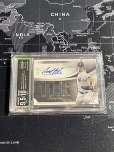Topps Luminaries Masters Of The Mound 2021 automático Gerrit Cole/15 MOM-GC - Imagen 1 de 2