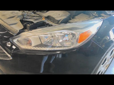 Used Left Headlight Assembly fits: 2017 Ford Focus halogen chrome headlamp bezel - image 1 of 4
