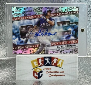 2025 Topps MLB All Star Game Rafael Palmeiro Classic Swings Auto /50 SP - Picture 1 of 9