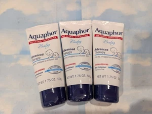 LOT (3) AQUAPHOR BABY ADVANCED THERAPY HEALING OINTMENT 1.75 OZ EXP 2027 - Picture 1 of 1