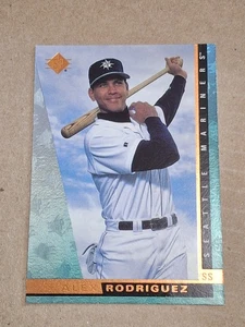 Tarjeta de béisbol 1997 Arod Alex Rodriguez cubierta superior SP #166 Mariners NY YANKEES - Imagen 1 de 2