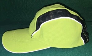 Brooks Running Ligero Embalable Gorra Ajustable Verde Neón Negro - Imagen 1 de 5