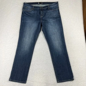 Kut from the Kloth Jeans Damen 16 (38x30) blau Catherine Boyfriend Stretch - Bild 1 von 10