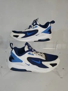 Nike Air Youth Max Bolt sneaker basse blu bianche taglia 2,5 anni - Foto 1 di 14