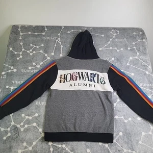 Zauberwelt von Harry Potter HOGWARTS ALUMNI Hoodie mit durchgehendem Reißverschluss Erwachsene SMALL - Bild 1 von 11