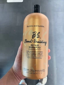 Bumble And Bumble Bond-Building Repair Shampoo 33.8 Oz / 1 Liter Brand New - Picture 1 of 5