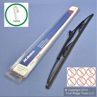 AC Delco Professional Performance 20" Metal Windshield Wiper Blade 8-2201 - Image 1 of 4