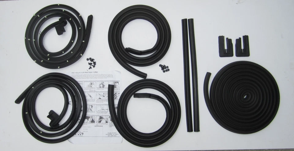 Kit de impermeabilización Buick Riviera 1963 1964 1965 sello de 9 piezas - puerta ventana techo maletero Foto 1 de 4
