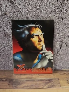 1995 Fleer Ultra X-Men Quicksilver X-Factor Card #109 COOL Nelson Art - Bild 1 von 2