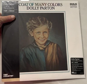 Dolly Parton - Coat of Many Colors - Rainbow Splatter Vinyl LP - VMP - Picture 1 of 2