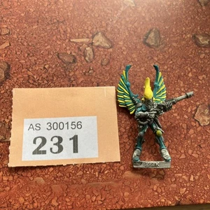 Warhammer 40k OOP Eldar Swooping Hawk Metal Aeldari HawksRogue Trader 90s GW - Picture 1 of 3