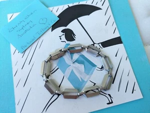 Rare 100% Genuine Tiffany & Co Paloma Picasso men Stencil bracelet - steel - Picture 1 of 4