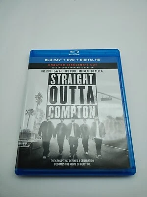 straight Outta Compton, Unrated Directors Cut.  Blu-ray + DVD  - Image 1 of 3